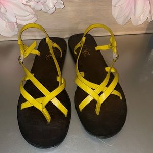 COPY - Yellow sandals